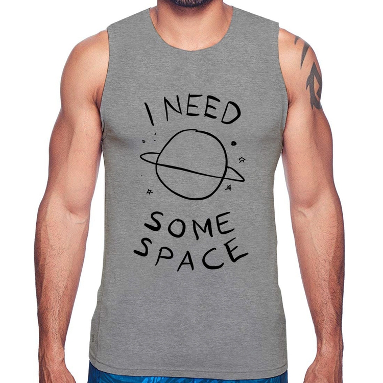 Regata I Need Some Space - Cinza