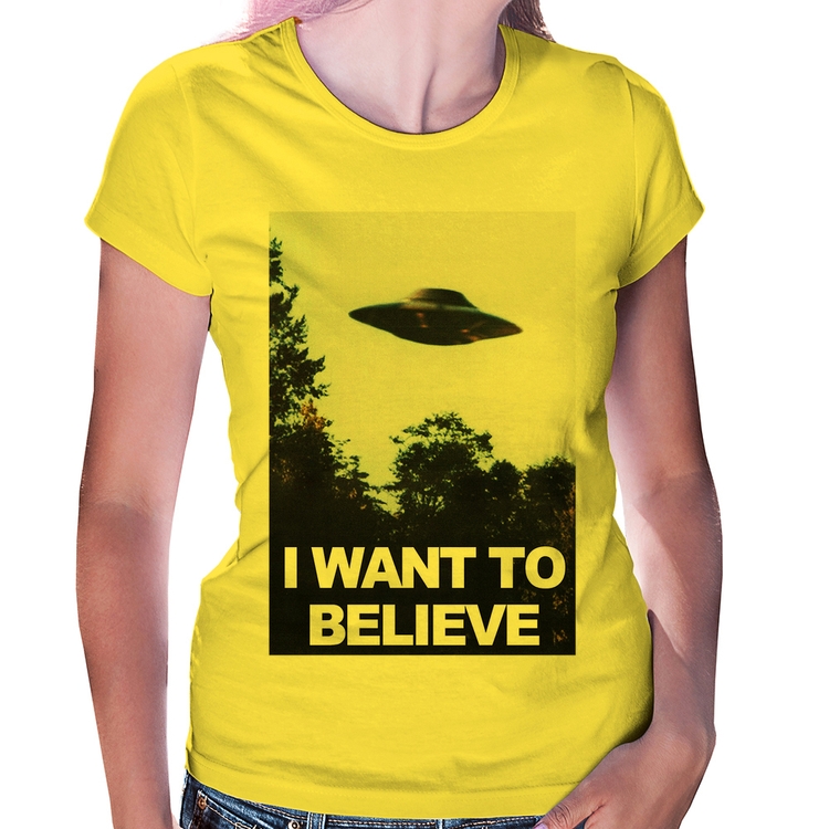 Baby Look I Want To Believe - Amarela
