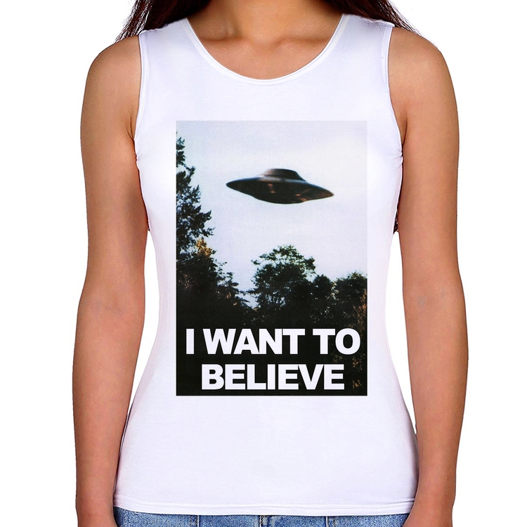 Regata Feminina I Want To Believe