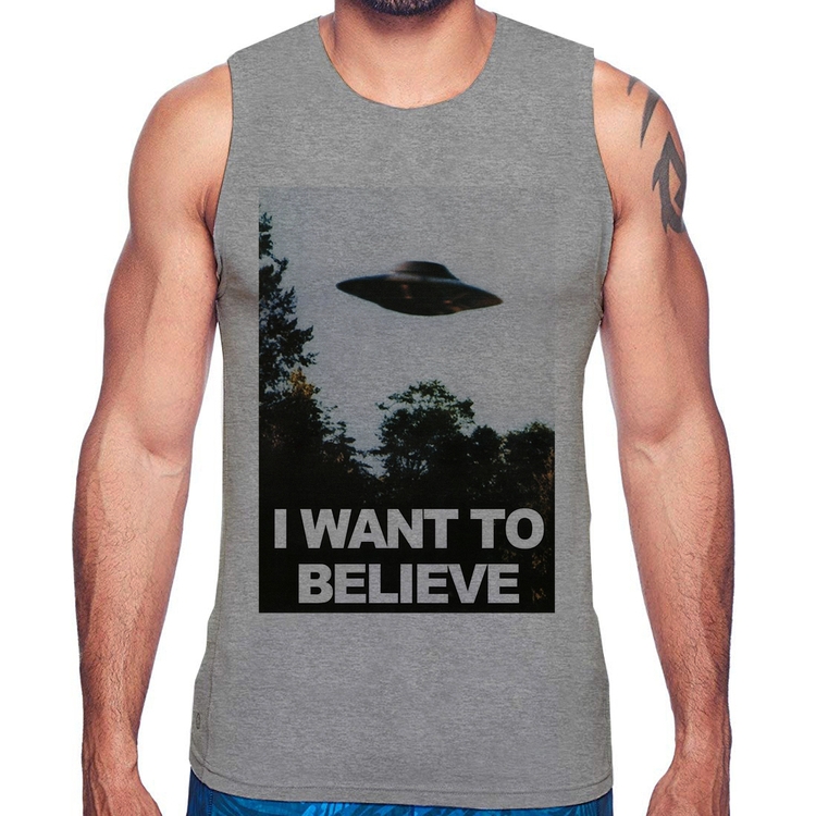 Regata I Want To Believe - Cinza