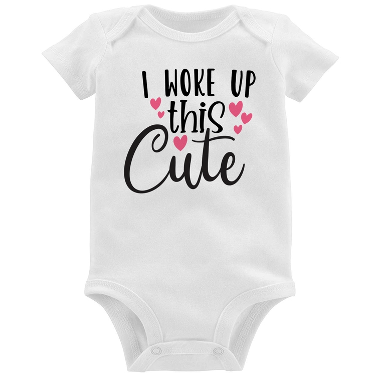 Body Bebê I woke up this cute