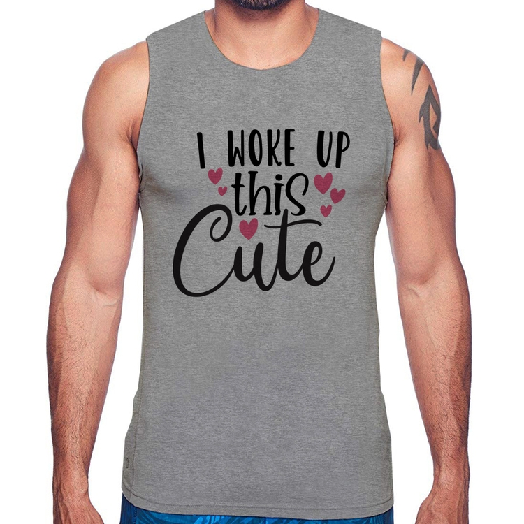 Regata I woke up this cute - Cinza