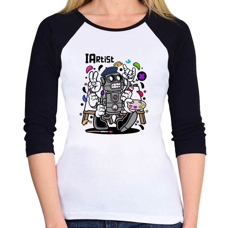 Baby Look Raglan IArtist Manga 3/4