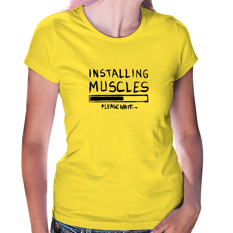 Baby Look Installing Muscles - Amarela