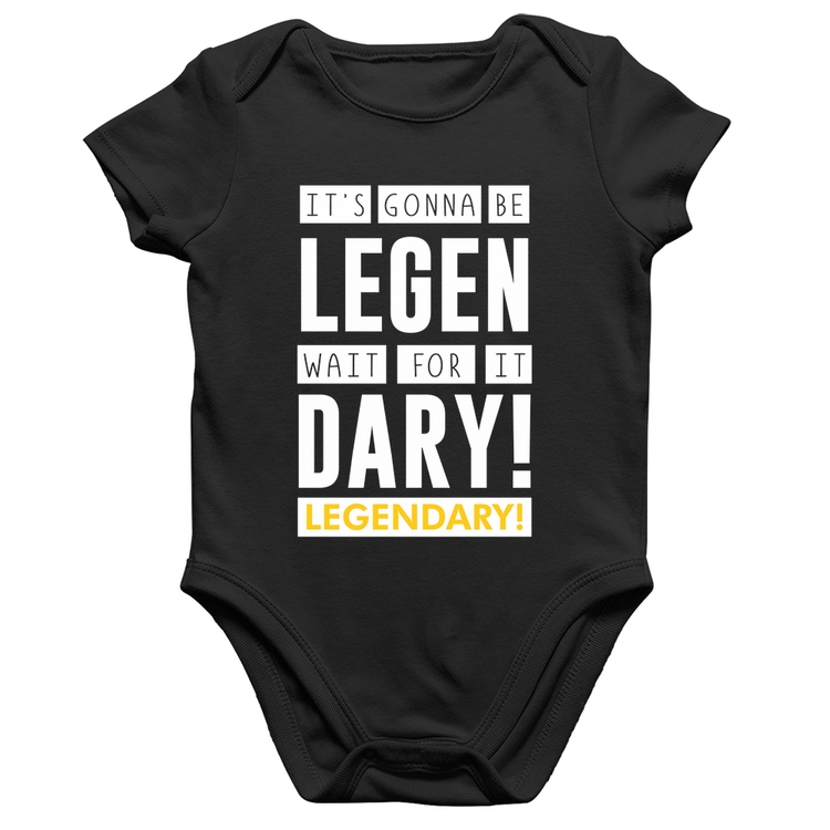 Body Bebê Algodão It's gonna be Legendary