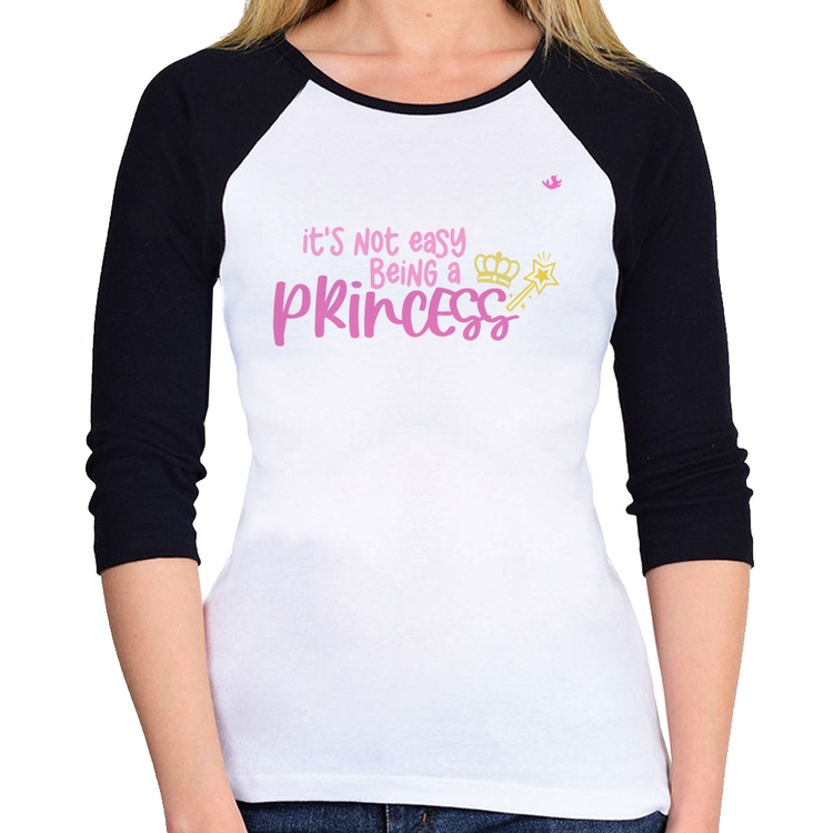 Baby Look Raglan It's not eay being a princess Manga 3/4