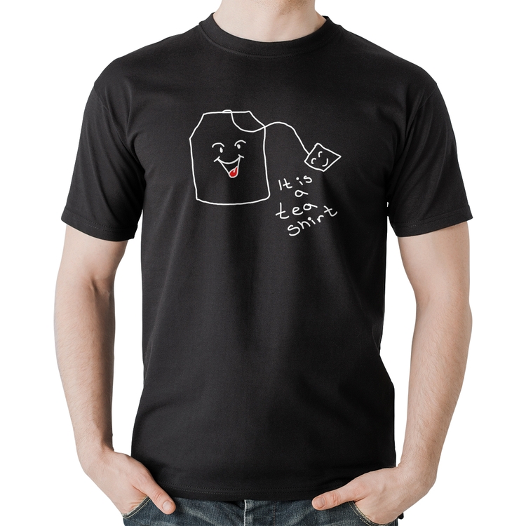 Camiseta Algodão Its A Tea Shirt