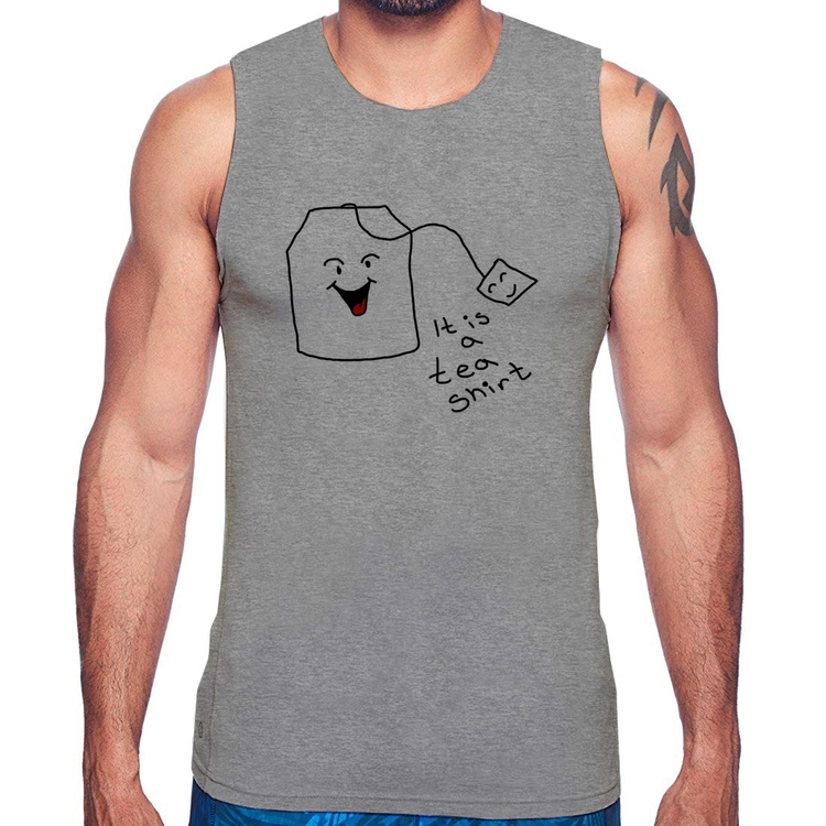 Regata Its A Tea Shirt - Cinza