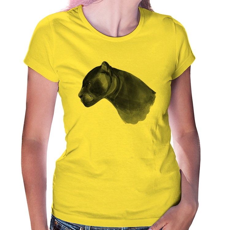 Baby Look Jaguar - Amarela