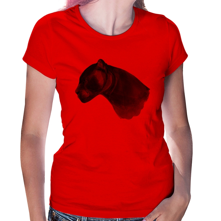 Baby Look Jaguar - Vermelha