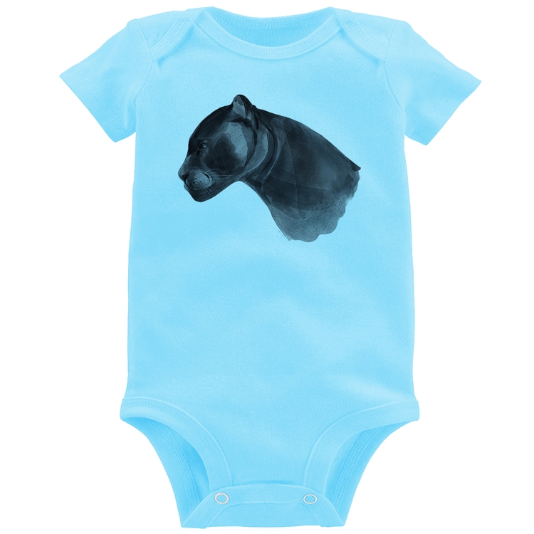 Body Bebê Jaguar - Azul Bebê