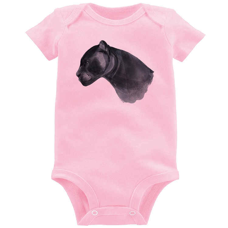 Body Bebê Jaguar - Rosa Bebê