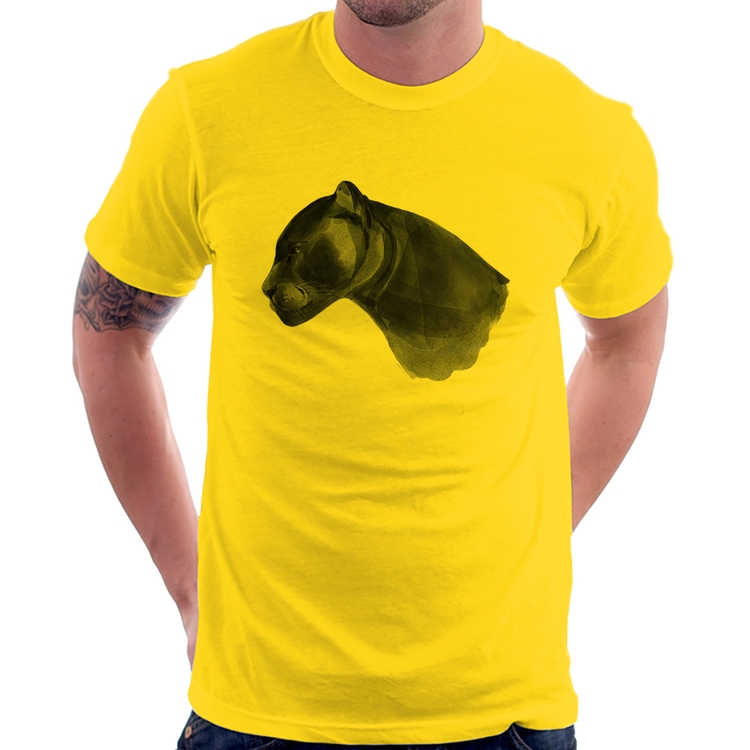 Camiseta Jaguar - Amarela