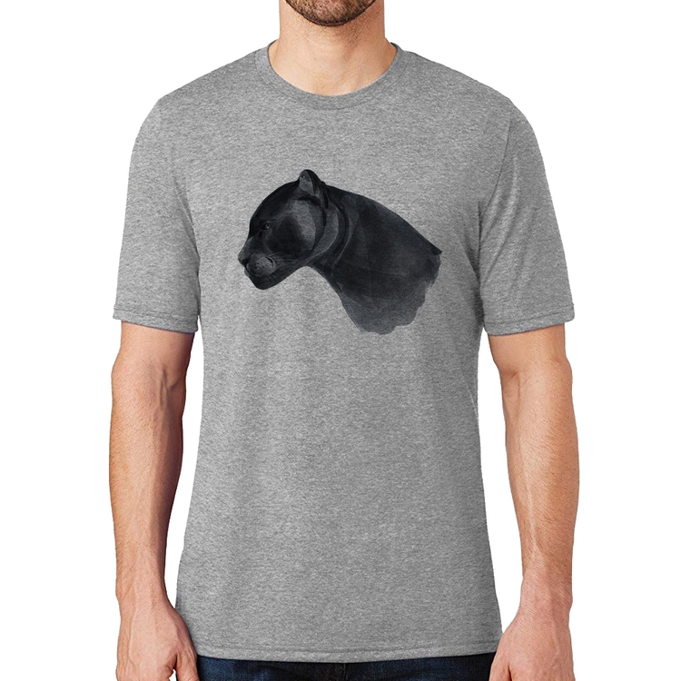 Camiseta Jaguar - Cinza