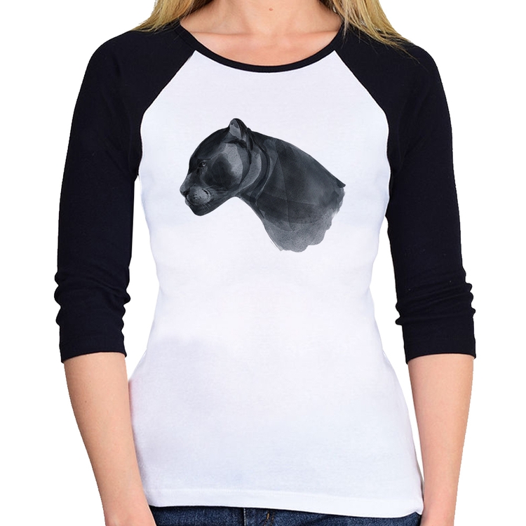 Baby Look Raglan Jaguar Manga 3/4