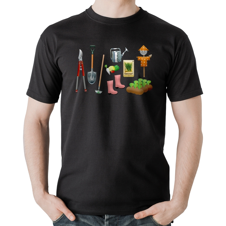 Camiseta Algodão Jardinagem Paisagista