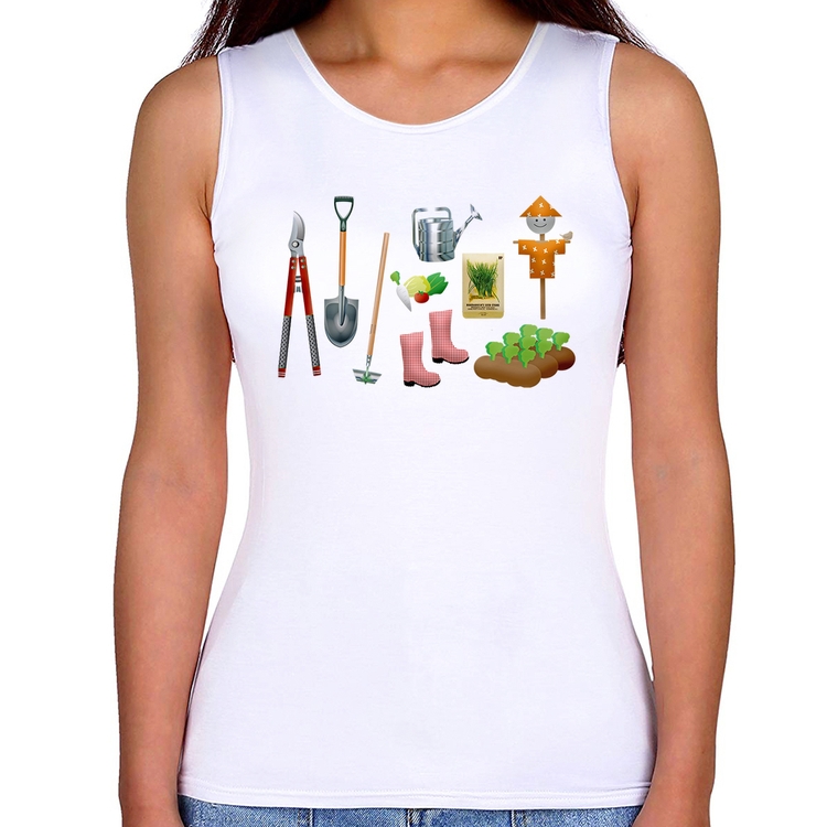 Regata Feminina Jardinagem Paisagista