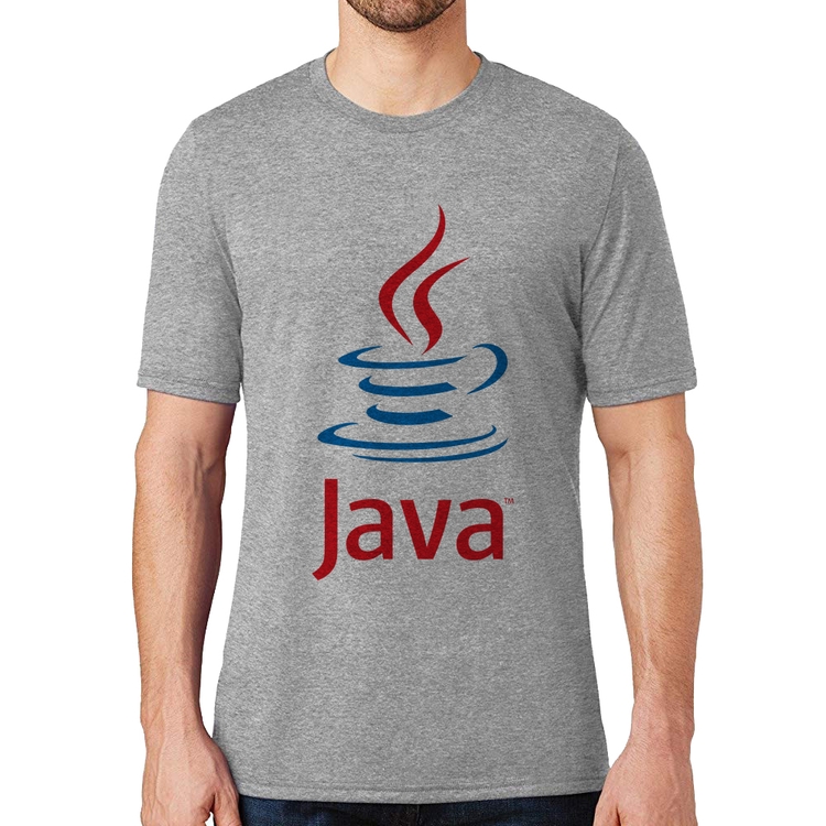 Camiseta Java Café - Cinza