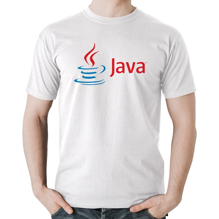 Camiseta Algodão Java - Branca