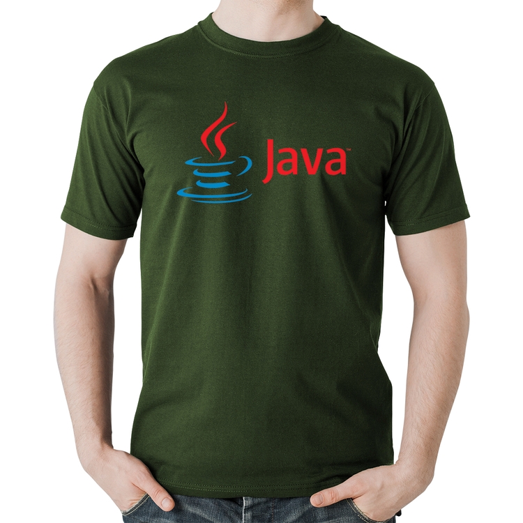 Camiseta Algodão Java - Musgo