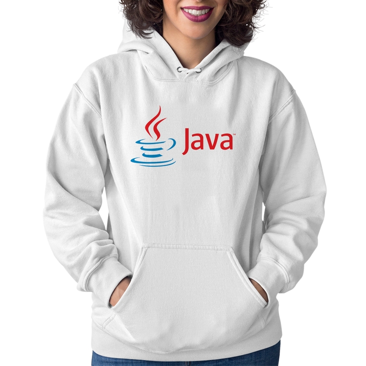 Moletom Feminino Java - Branco