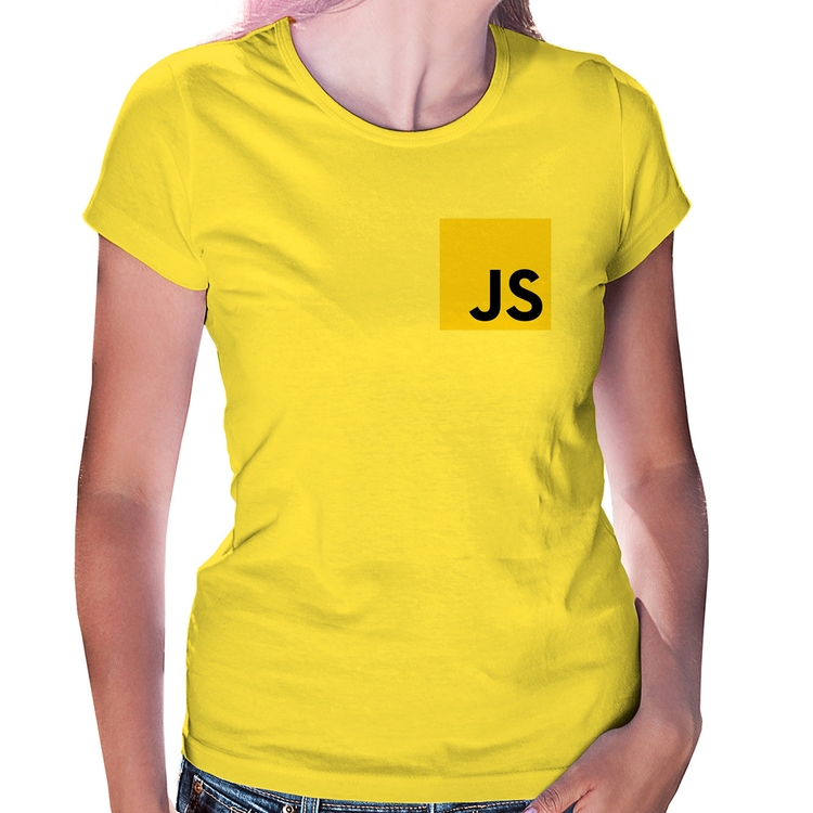 Baby Look JavaScript - Amarela