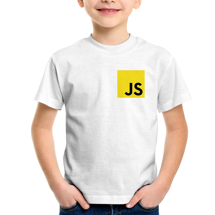 Camiseta Infantil JavaScript