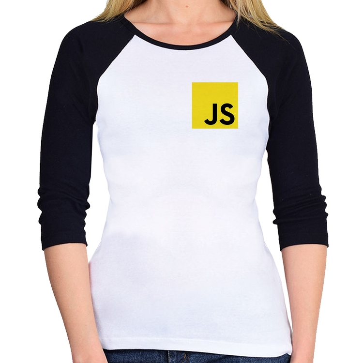Baby Look Raglan JavaScript Manga 3/4