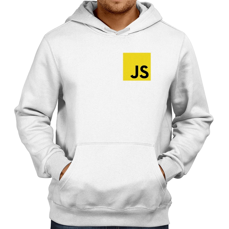 Moletom JavaScript - Branco
