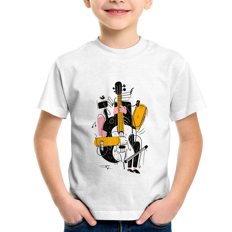 Camiseta Infantil Jazzy Bass