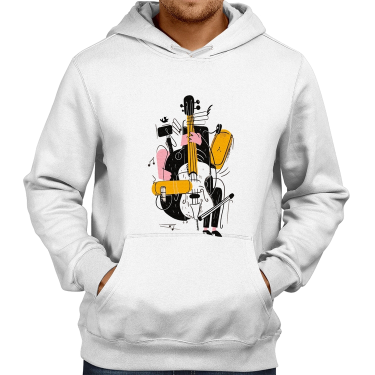 Moletom Jazzy Bass - Branco