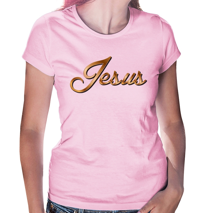 Baby Look Jesus  - Rosa Bebê