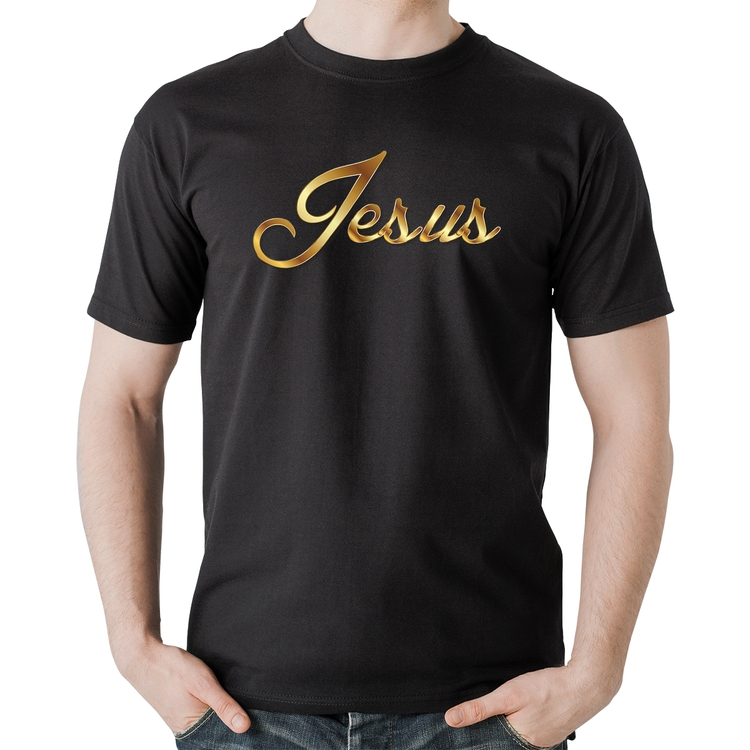 Camiseta Algodão Jesus 