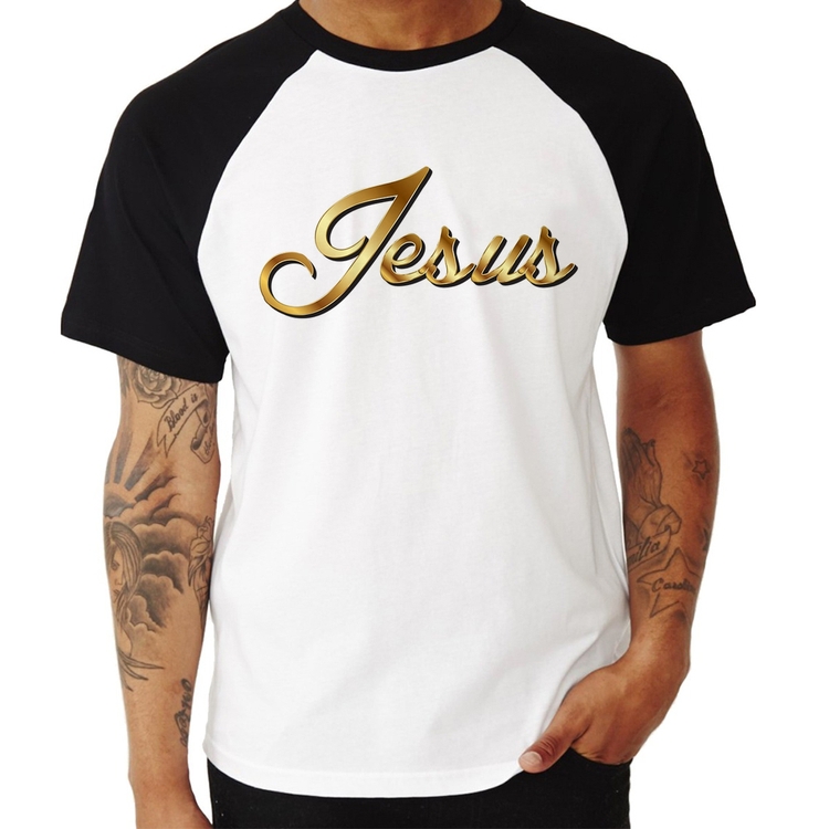 Camiseta Raglan Jesus 
