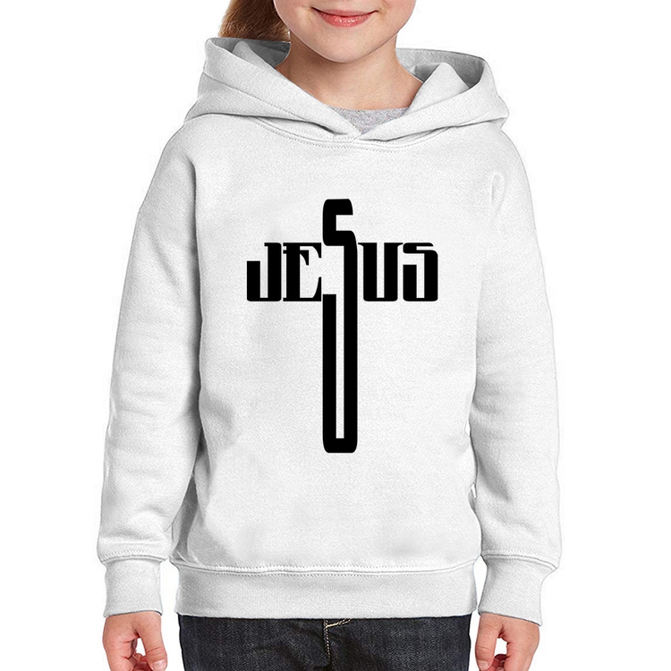 Moletom Infantil Jesus Cruz