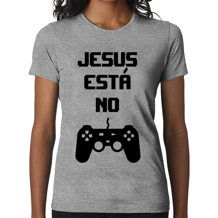 Baby Look Jesus está no controle - Cinza