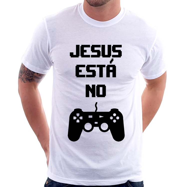 Camiseta Jesus está no controle