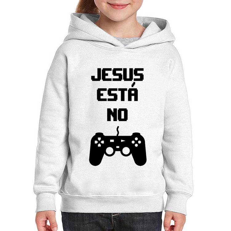 Moletom Infantil Jesus está no controle