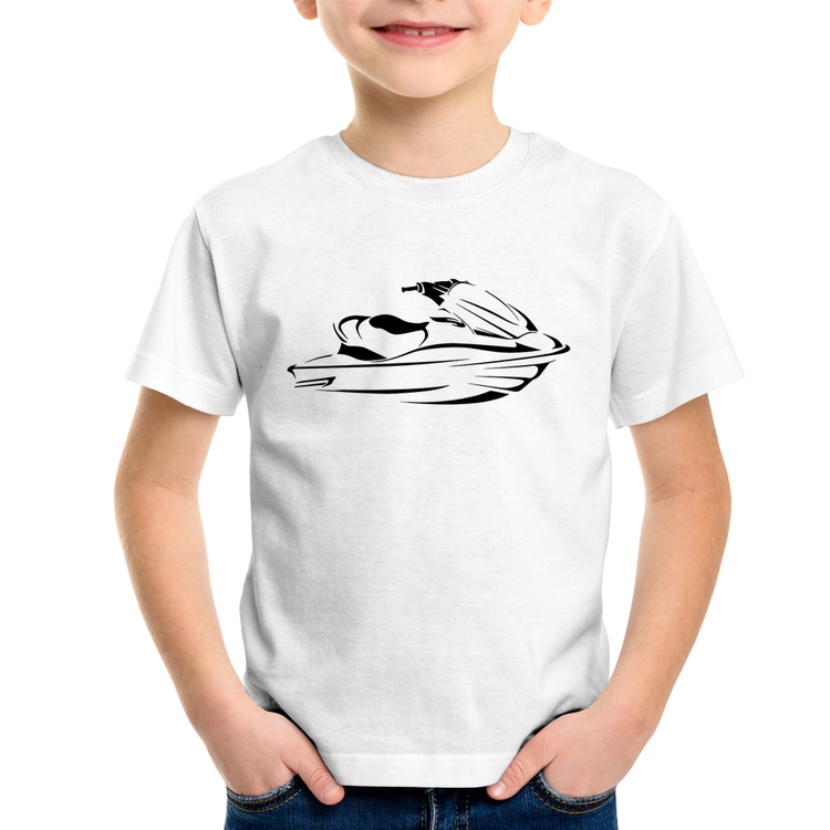 Camiseta Infantil Jet Ski