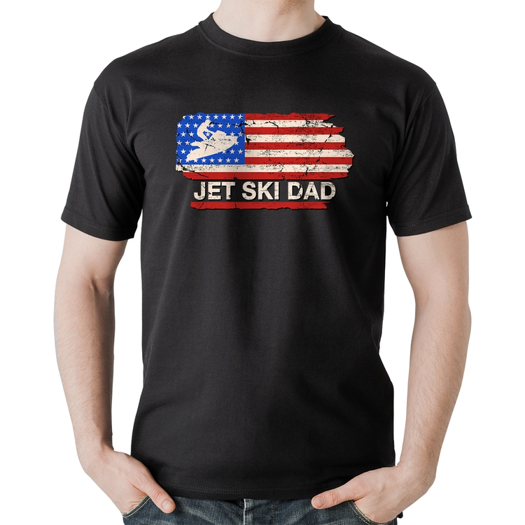 Camiseta Algodão Jet Ski Dad