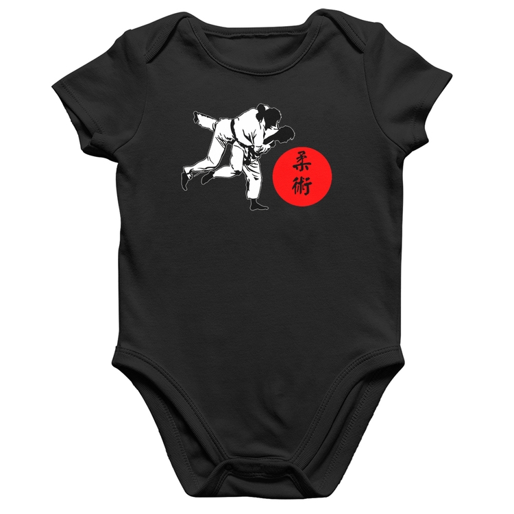 Body Bebê Algodão Jiu Jitsu Judô Artes Marciais