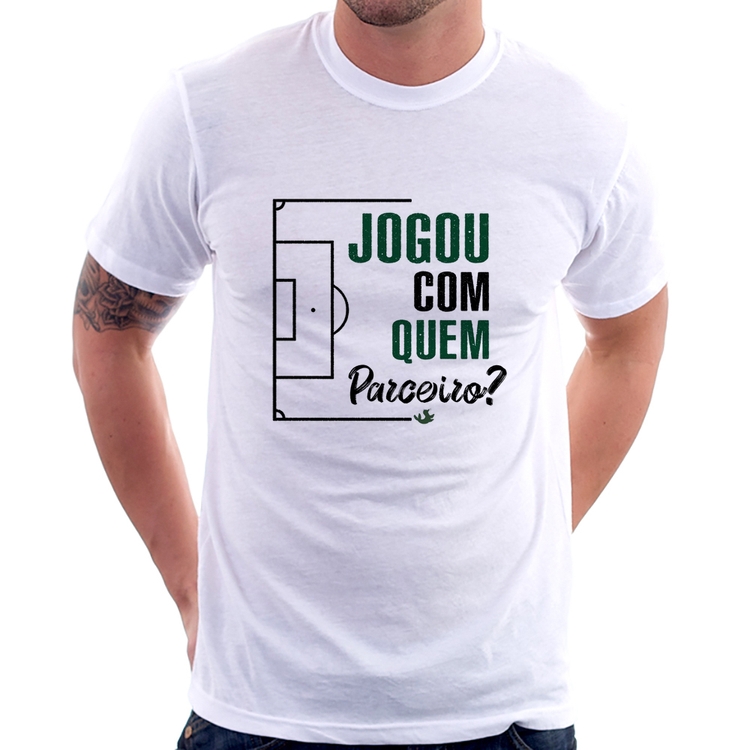 Camiseta Jogou com quem parceiro?