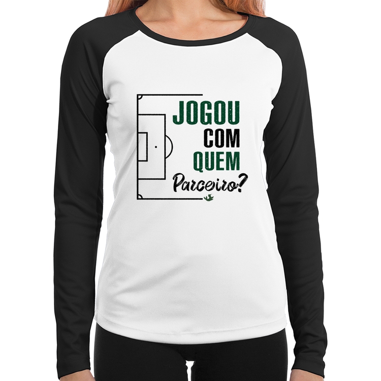 Baby Look Raglan Jogou com quem parceiro? Manga Longa