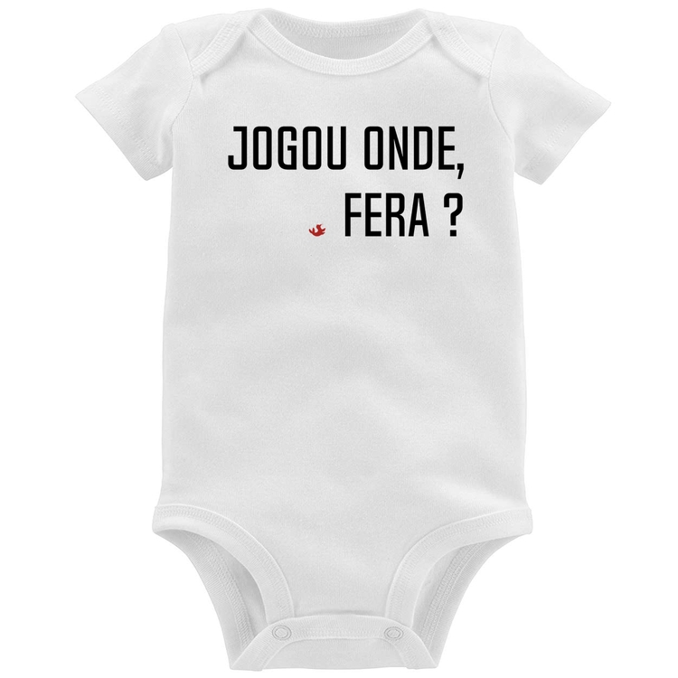 Body Bebê Jogou onde fera?
