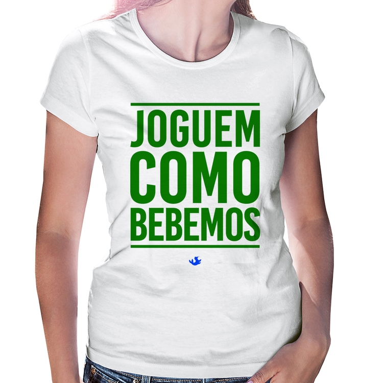 Baby Look Joguem como bebemos (Copa do Mundo - Seleção Brasileira)