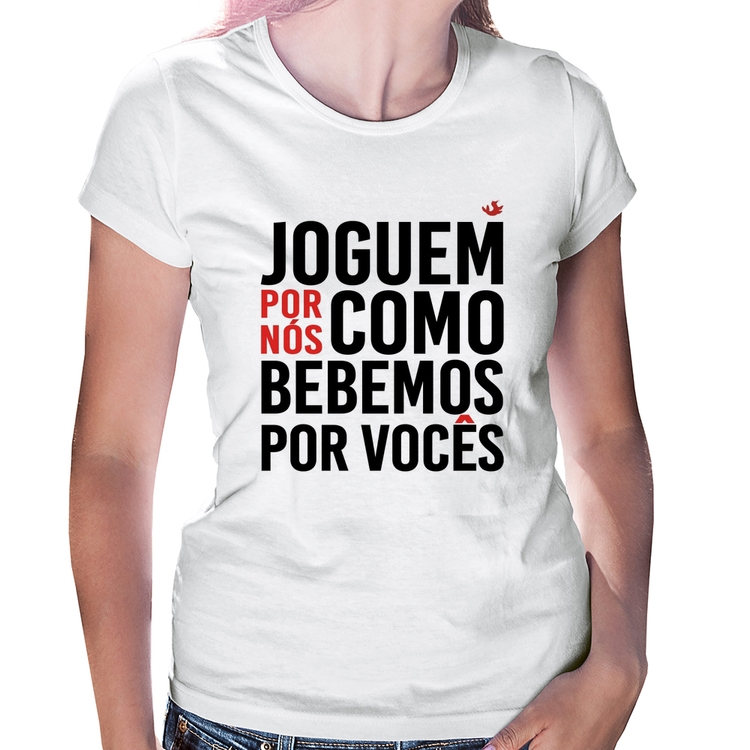 Baby Look Joguem por nós como bebemos por vocês