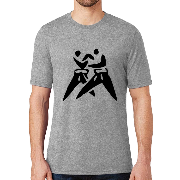 Camiseta Judô Jiu Jitsu - Cinza