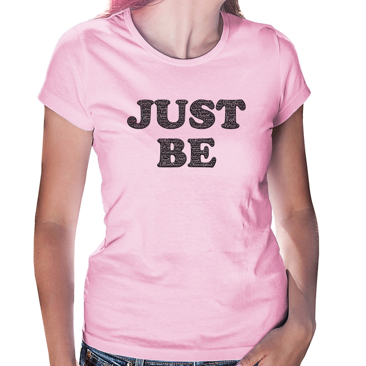 Baby Look Just Be - Rosa Bebê