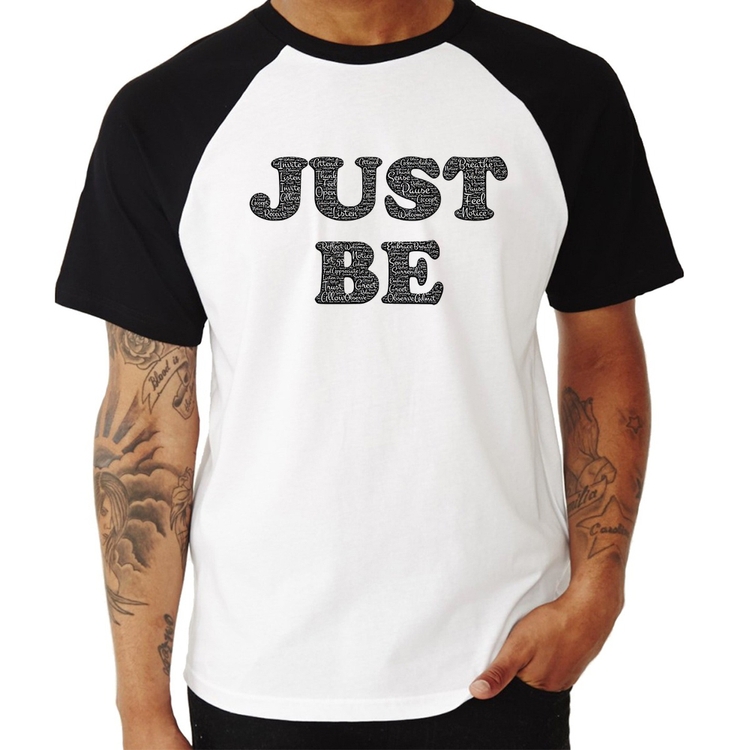 Camiseta Raglan Just Be