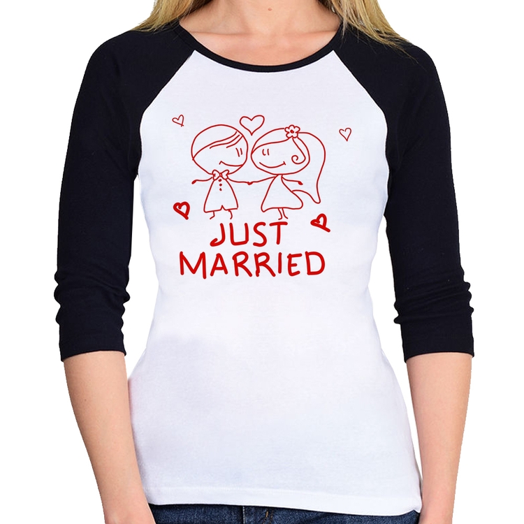 Baby Look Raglan Just Married Manga 3/4